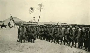 Allies Prints: The Mustering of the Allies, First World War, 1915, (c1920). Creator: Unknown
