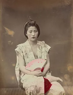 Neckline Prints: Musum Summer Costume, 1870s-1890s. Creator: Baron Raimund von Stillfried