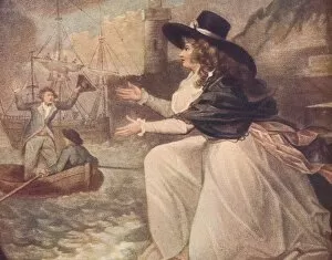Dawe Gallery: Mutual Joy, Or The Ship in Harbour, c1788, (1906). Artist: Philip Dawe