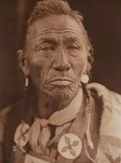 Curtis Prints: Muwu ('His Tooth'), Sarsi, 1926. Creator: Edward Sheriff Curtis