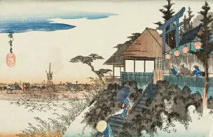 Shintoism Prints: Myojin Shrine, Higashizaka, Kanda, Late 1830s-mid 1840s. Creator: Ando Hiroshige