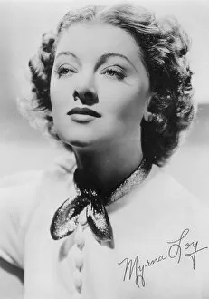 Images Dated 12th June 2008: Myrna Loy (1905-1993), American actress, c1930s