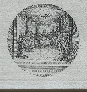 The Mysteries of the Passion: The Descent of the Holy Spirit. Creator: Jacques Callot (French