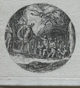 The Mysteries of the Passion: The Descent into Limbo. Creator: Jacques Callot (French, 1592-1635)