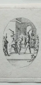 The Mysteries of the Passion: The Flagellation. Creator: Jacques Callot (French, 1592-1635)