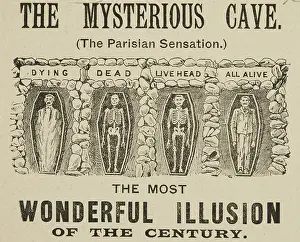 Trick Prints: The Mysterious Cave, 'The Most Wonderful Illusion of the Century'