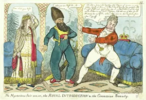 The Mysterious Fair One, published May, 1819. Creator: Isaac Robert Cruikshank