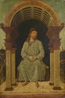 The Saviour Enthroned Prints: Mystic Figure of Christ, Second Half of the 15th cen Artist: Cicognara