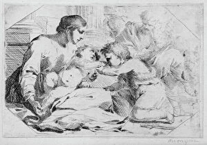 Saint Catherine Of Alexandria Gallery: The Mystic Marriage of Saint Catherine, 1650-57. Creator: Jan Miele