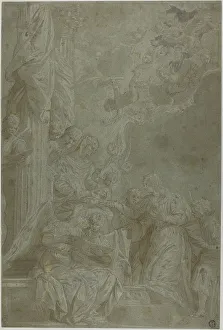 Siena Catherine Of Prints: Mystic Marriage of Saint Catherine, n.d. Creator: Paolo Veronese