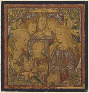 Early 16th Century Prints: The Mystical Grapes, c. 1500. Creator: Unknown