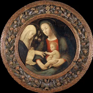 The Mystical Marriage of Saint Catherine, First Half of 16th cen Creator: Anonymous