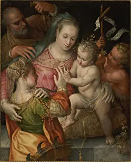 Fondazione Cassa Di Risparmio Di Cesena Prints: The Mystical Marriage of Saint Catherine