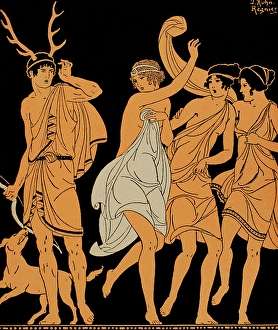 Myth of Diana and Actaeon, before 1936. Creator: Joseph Kuhn-Regnier