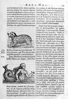 Athanasius Gallery: Mythical creatures, 1675. Artist: Athanasius Kircher