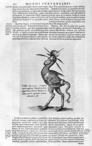 Jean Claude Prints: Mythical creatures, 1678. Artist: Athanasius Kircher