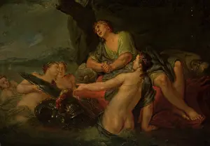 Shipwreck Prints: Mythological Scene, c1770s. Creator: Christian Bernhard Rode