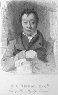 N. C. Tindal, Esq. One of Her Majestys Counsel, c1820. Creator: T Wright