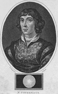 Nikolaus Prints: N. Copernicus, (late 18th early 19th century). Creator: J Chapman