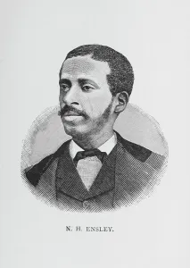 Civil Rights Prints: N. H. Ensley, 1887. Creator: Unknown