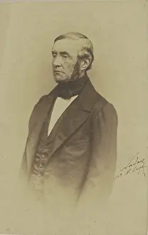 Edouard Prints: N. Lefebvre Lefevre, 1855-1859. Creator: Nadar