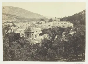1858 Prints: Nablous, The Ancient Shechem, 1857. Creator: Francis Frith