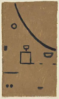 Dada Prints: Nacktes Bild, 1938. Creator: Klee, Paul (1879-1940)