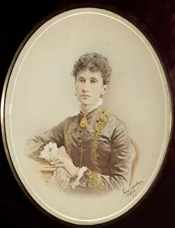 Monochrome Picture Collection: Nadezhda Filaretovna von Meck (1831-1894), 1880s
