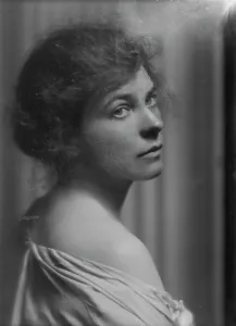 Dishevelled Prints: Naetting, Mrs. portrait photograph, 1915 July 6. Creator: Arnold Genthe