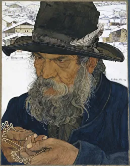 Nailer in Granois, 1909