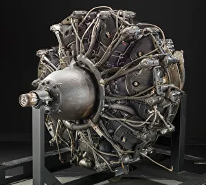 Propulsion Prints: Nakajima Ha 105 Toku, Radial 14 Engine, 15128, ca. 1940
