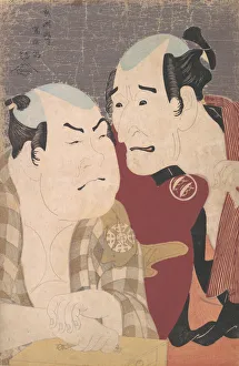 Sharaku Prints: Nakajima Wadaemon and Nakamura Konozo as Bodara no Chozaemon