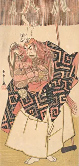 Hakama Prints: Nakamura Nakazo I, ca. 1780. Creator: Shunsho