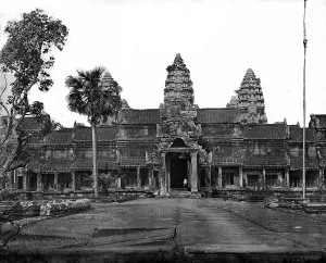 1866 Prints: Nakhon Thom (Angkor Wat), Cambodia, 1866. Creator: John Thomson