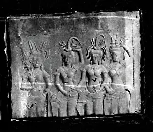 1866 Prints: Nakhon Thom (Angkor Wat), Cambodia, 1866. Creator: John Thomson