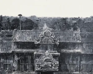 1866 Prints: Nakhon Thom (Angkor Wat), Cambodia, 1981 (from a negative of 1866). Creator: John Thomson