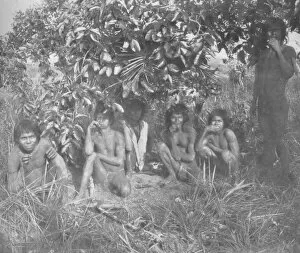 Beautiful Rio De Janeiro Gallery: Nambikwara Indians of the State of Matto Grosso, pacified by Colonel Rondon, but not yet fully dr