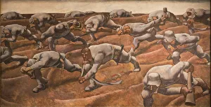 The Nameless, 1916. Creator: Egger-Lienz, Albin (1868-1926)