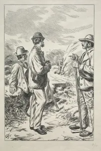 The Three Names, 1869. Creator: Charles Samuel Keene (British, 1823-1891)
