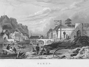 Lantern Prints: Namur, 1850. Artist: Shury & Son