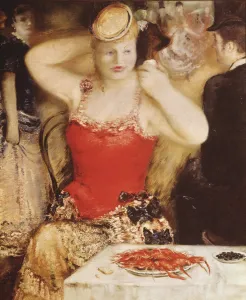Boredom Gallery: Nana (After Emile Zola novel Nana), 1934. Artist: Williams, Pyotr Vladimirovich