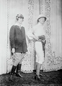 Belt Prints: Nancy Dixon and Arthur Sullivan, between c1910 and c1915. Creator: Bain News Service