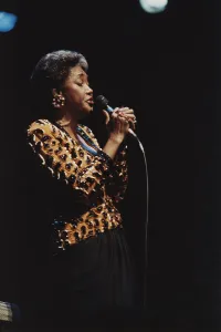 Nancy Wilson, London, 1990. Creator: Brian Foskett