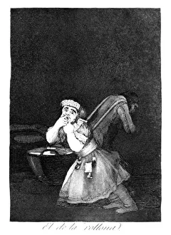 Nannys boy, 1799. Artist: Francisco Goya