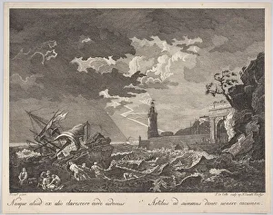 View To Sea Collection: Nanque aliud ex alio clarescere corde uidemus. Artibus ad summus donec uenere cac... ca. 1750-1800