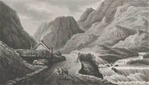 Welsh Collection: Nantz Mill, from 'Remarks on a Tour to North and South Wales, in the year 1797, September 1, 1799