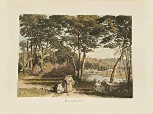 Havell Prints: Napakiang, or Naha estuary. From Account of a Voyage of Discovery to the West Coast of Corea