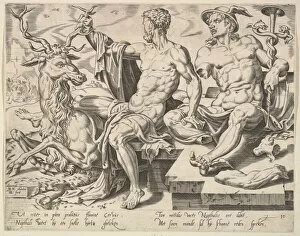 Maarten Jacobsz Van Heemskerck Gallery: Naphtali, from the series The Twelve Patriarchs, 1550. Creator