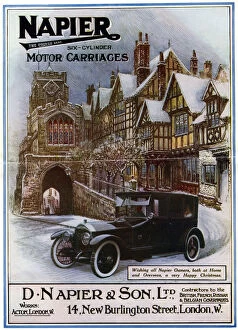 Cylinder Collection: Napier, six cylinder motor carriages, 1917