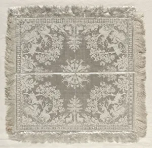 Napkin, 1867. Creator: Unknown